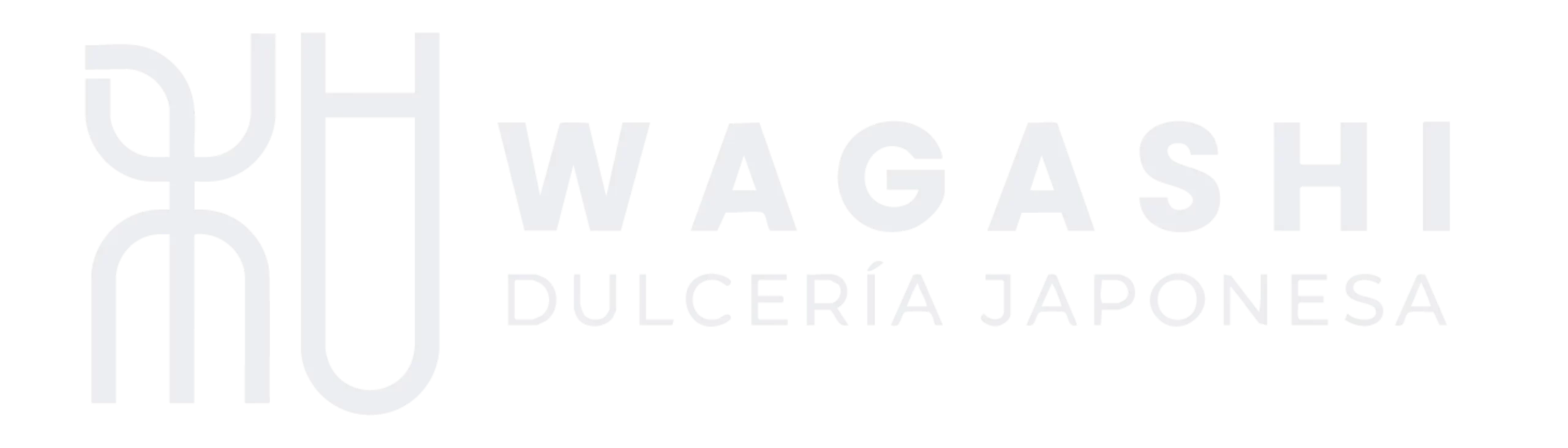 logotipo de wagashi