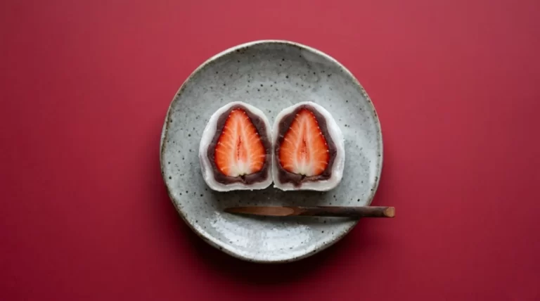 daifuku sobre un plato